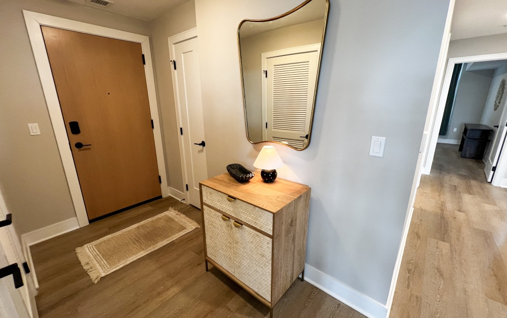 C1 - 3 bedroom floorplan layout with 2 bathrooms and 1439 square feet (Welcoming Entry Foyer)